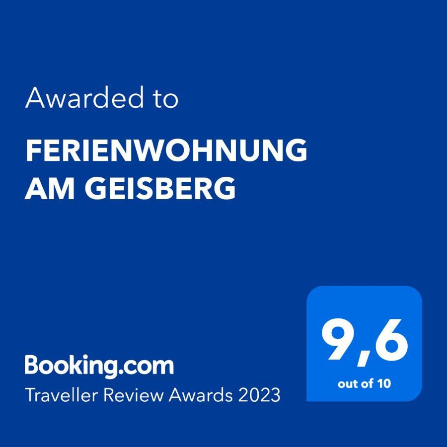 Ferienwohnung Am Geisberg Geisfeld  المظهر الخارجي الصورة